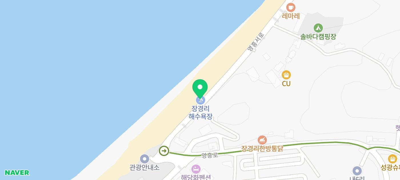 잘 정비된 캠핑장 내부 보행로