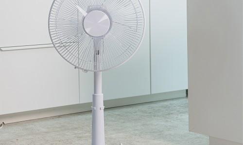 야간에 사용하는 선풍기 수면 모드 디스플레이