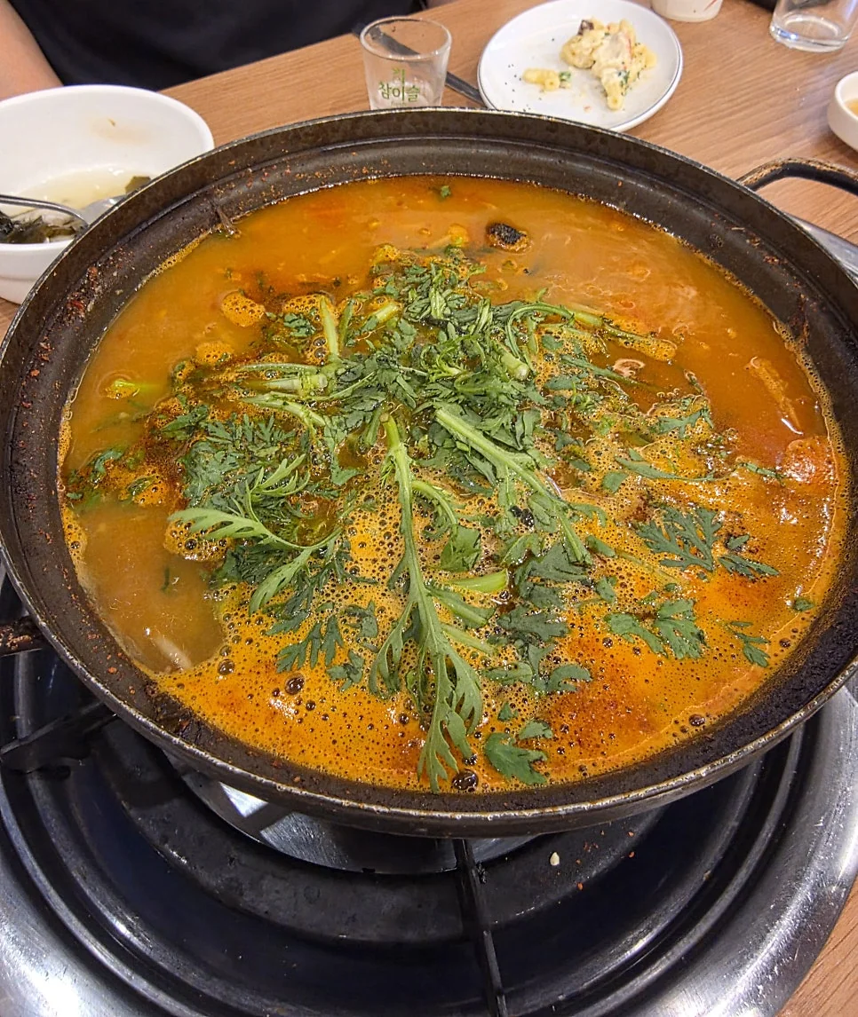 수조 안에서 활기차게 헤엄치는 신선한 횟감용 생선들