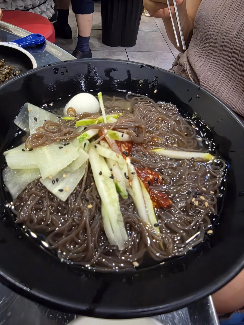 맛있게 구워진 연탄고기